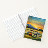 Carnet Horse on Farm Wildflower Meadow (Intérieur)