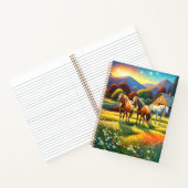 Carnet Horse on Farm Wildflower Meadow (Intérieur)