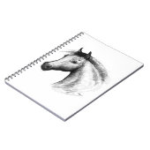 Carnet Horse : White (Côté gauche)