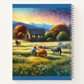Carnet Horses on Farm Wildflower Meadow (Dos)