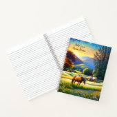 Carnet Horses on Farm Wildflower Meadow (Intérieur)