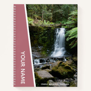 Carnet Horseshoe Falls Rainforest Waterfall, Rose Gold