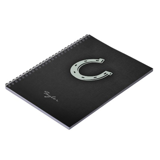 Carnet Horseshoe gris cendré (Côté gauche)