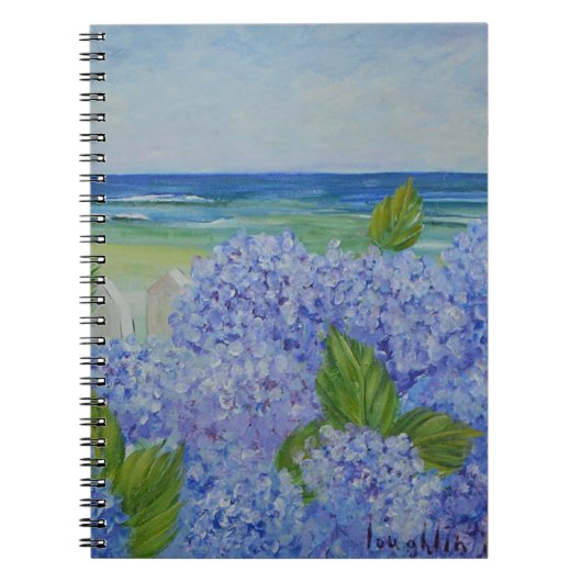 Carnet Hortensias par la mer (Devant)
