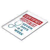 Carnet Hospitalier Sept Jours par Semaine Interniste Doct (Côté gauche)