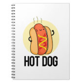 Carnet Hot Dog Funny Hot Dog Food Pun (Devant)