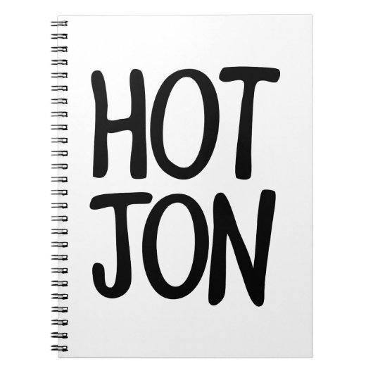 CARNET HOT JON (Devant)