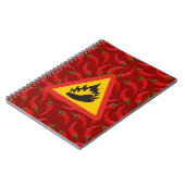 Carnet Hot pepper danger (Côté gauche)