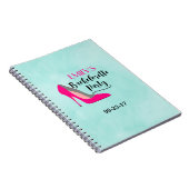 Carnet Hot rose Stiletto High Heure Bachelorette Party (Côté Droit)