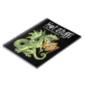 Carnet Hot Stups! lil marshmellow dragon torréfié (Côté gauche)