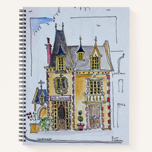 Carnet Hôtel Normandy | Cobourg, France (Devant)