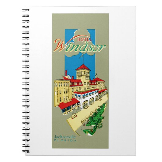 Carnet Hôtel Windsor Jacksonville (Devant)