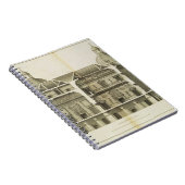 Carnet Houghton Hall : section transversale du Hall et du (Côté Droit)