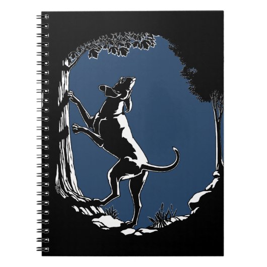 Carnet Hound Dog Cahier de notes Livre (Devant)