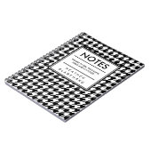 Carnet Houndstooth (Côté gauche)