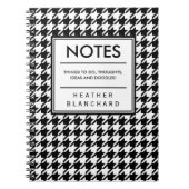 Carnet Houndstooth (Devant)