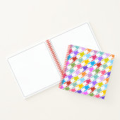 Carnet Houndstooth Multicolor+White Big Motif (Intérieur)