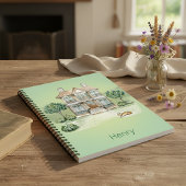 Carnet House & Garden Notebook – Elegant Illustration
