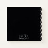 Carnet HOUSE OF THE DRAGON | Iron Throne Graphic (Dos)
