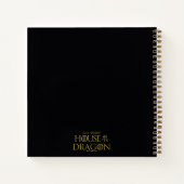 Carnet HOUSE OF THE DRAGON | Seven Kingdoms Crown Graphic (Dos)