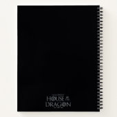 Carnet HOUSE of the Dragon | Silver Dragon Crest (Dos)