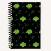 Carnet Housse à quatre feuilles Noir (Recto)