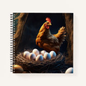 Carnet Housse de poulet (Devant)