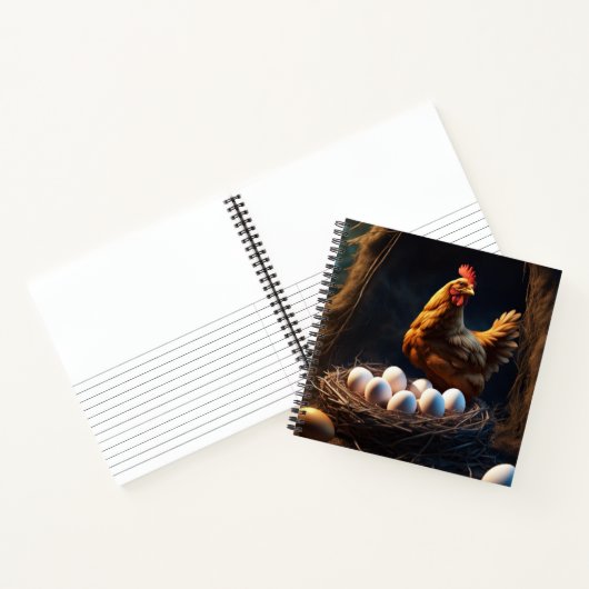 Carnet Housse de poulet (Intérieur)