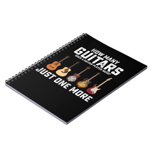 Carnet How many guitars does a guitar player need Just on (Côté gauche)