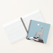Carnet Howling Arctic Wolf (Intérieur)