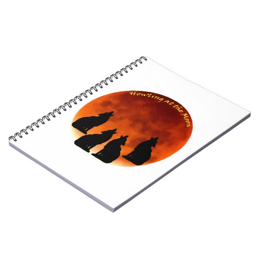 Carnet Howling at the Moon (Côté gauche)