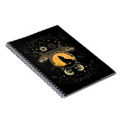 Carnet Howling Celtic Wolf Mythology Swords (Côté Droit)