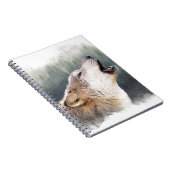 Carnet Howling loup (Côté Droit)