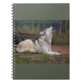 Carnet Howling Wolf Notebook (Devant)