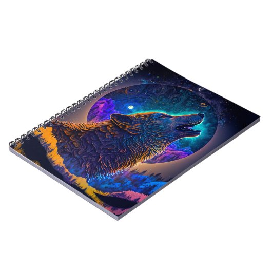 Carnet Howling Wolf Surreal Imaginaire (Côté gauche)