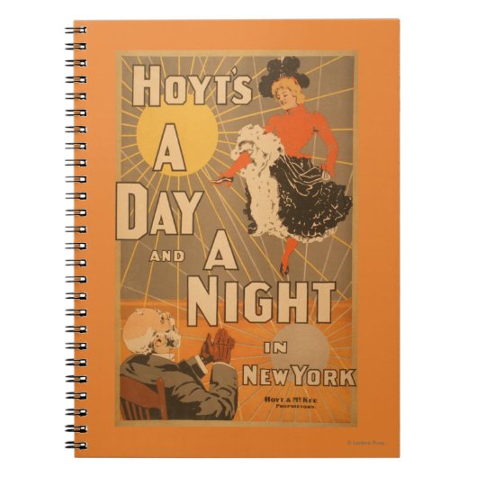 Carnet Hoyt's A day and a night in New York City Play (Devant)