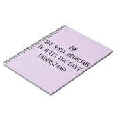 Carnet HR Nous résolvons les problèmes de manière incompr (Côté gauche)