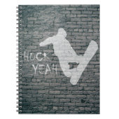 Carnet Huck Yeah (Devant)