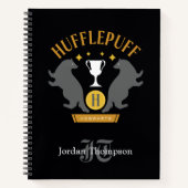 Carnet HUFFLEPUFF™ Badger and Cup House Pride Graphisme (Devant)
