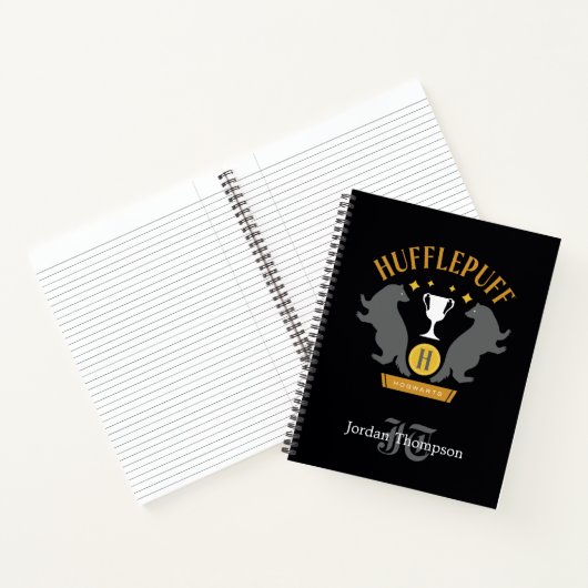 Carnet HUFFLEPUFF™ Badger and Cup House Pride Graphisme (Intérieur)