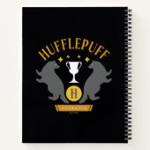 Carnet HUFFLEPUFF™ Badger and Cup House Pride Graphisme (Dos)