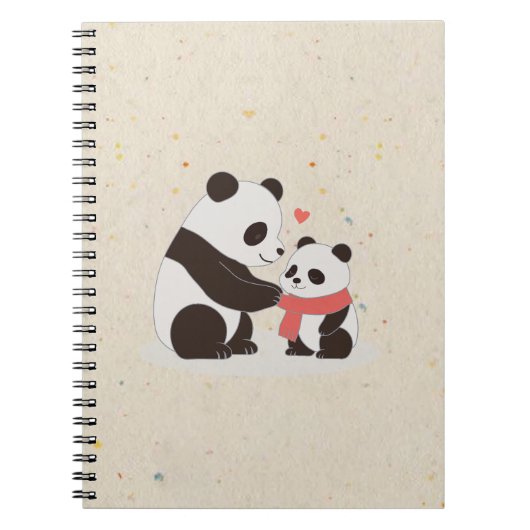 Carnet Hugs Chauds, Panda Love (Devant)