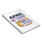 Carnet Hugs d'avril et nez mouillé - Cute chien et chat a (Côté Droit)