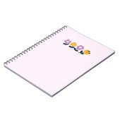 Carnet Hugs d'avril et nez mouillé - partie florale (Côté gauche)