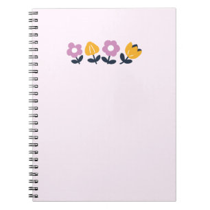Carnet Hugs d'avril et nez mouillé - partie florale