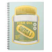 Carnet Huile de poisson oméga 3 (Devant)