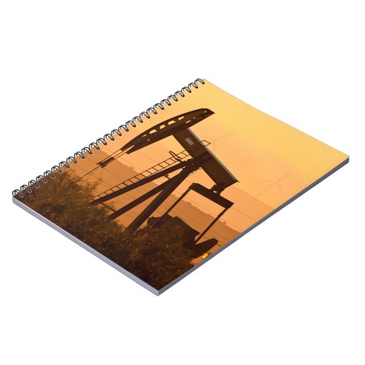 Carnet Huile de pompage de Jack de pompe dans le Texas (Côté gauche)