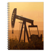 Carnet Huile de pompage de Jack de pompe dans le Texas (Devant)