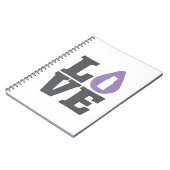 Carnet Huiles essentielles d'AMOUR (Côté gauche)