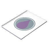 Carnet Huiles essentielles pourpres (Côté gauche)